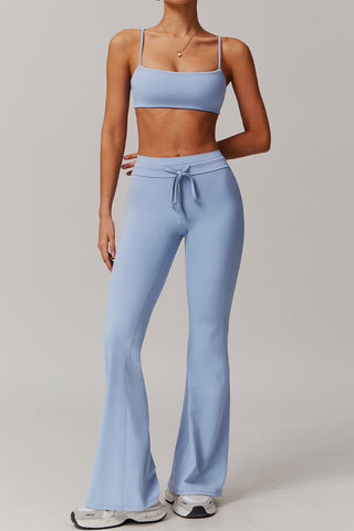 Cami Sports Bra & Flare Legging Two Piece Set