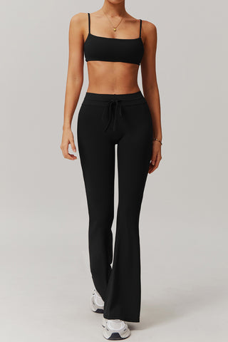 Cami Sports Bra & Flare Legging Two Piece Set