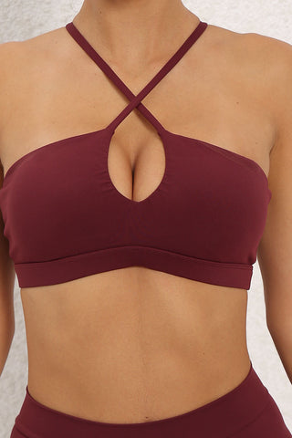 Front Crossover Sport Bra