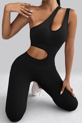 Asymmetrical Cutout Jumpsuit