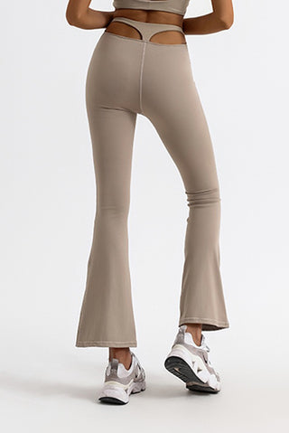 Thong Back Flare Legging