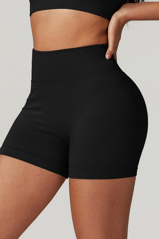 High Rise Ribbed Waistband Short