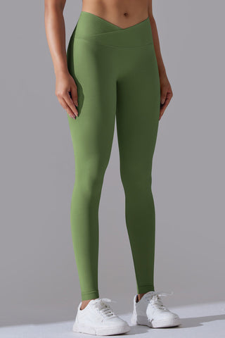 Seamless High Rise Crossover 7/8 Length Legging