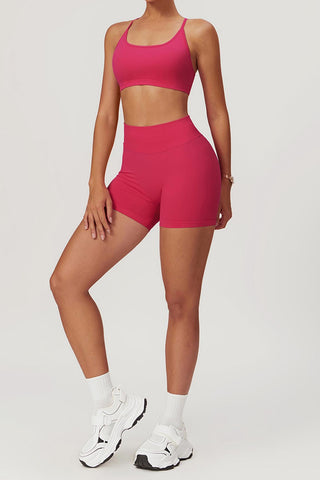 Scrunch Ribbed Waistband Short