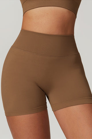 High Rise Ribbed Waistband Short