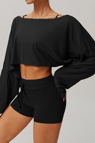 Off Shoulder Long Sleeve Top