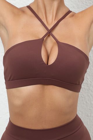 Front Crossover Sport Bra