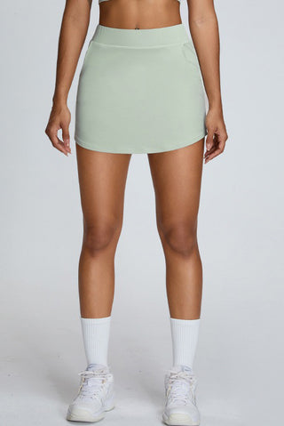 High Rise Tennis Mini Skort