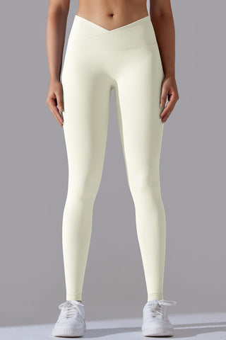 Seamless High Rise Crossover 7/8 Length Legging