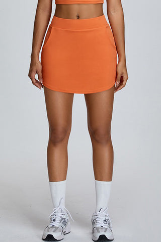 High Rise Tennis Mini Skort