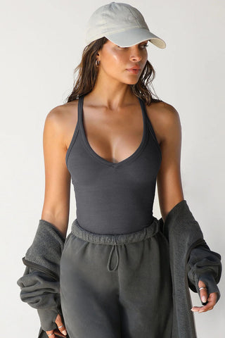 Deep V-Neck Tank Top