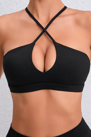 Front Crossover Sport Bra