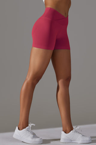 Seamless Crossover Scrunch Short