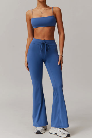 Cami Sports Bra & Flare Legging Two Piece Set