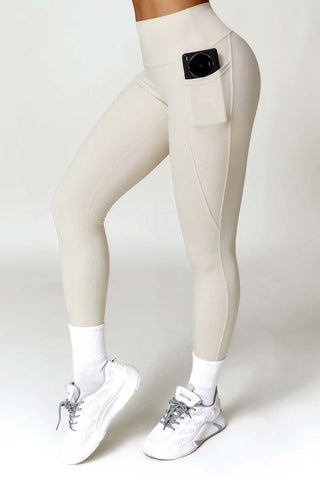 High Waist Side Pocket Quick Drying Legging