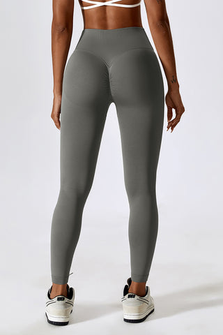 Crossover Ruched Back Legging