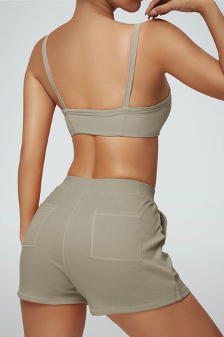 Scoop Neck Openback Sports Bra