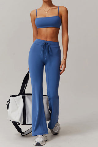 Cami Sports Bra & Flare Legging Two Piece Set