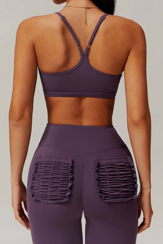 Y Back Sports Bra