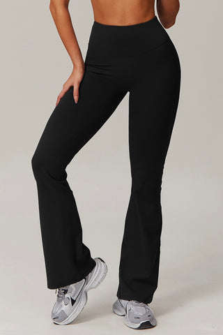 Ruched Pocket Flare Legging