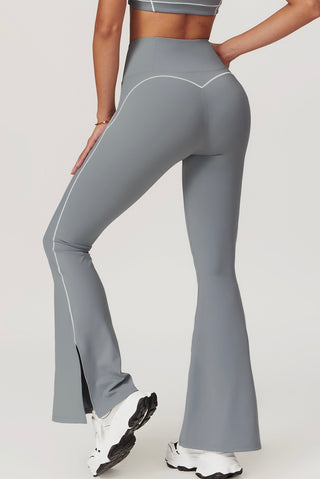 Contour Split Hem Flare Legging