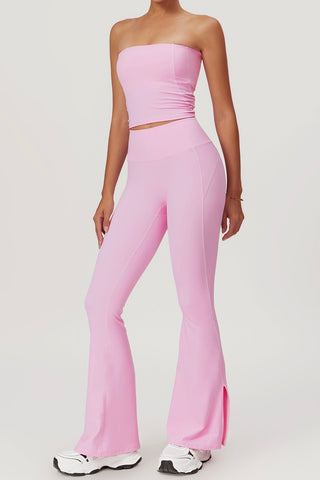 Contour Split Hem Flare Legging