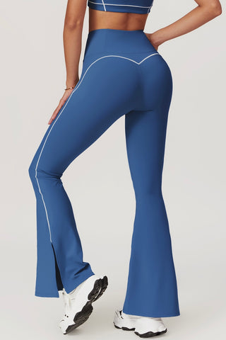 Contour Split Hem Flare Legging