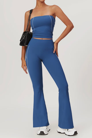 Contour Split Hem Flare Legging