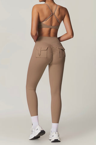 High Rise Cargo Legging