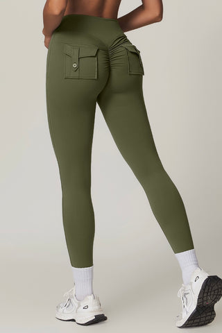 High Rise Cargo Legging