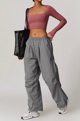 Mid Rise Cargo Pant