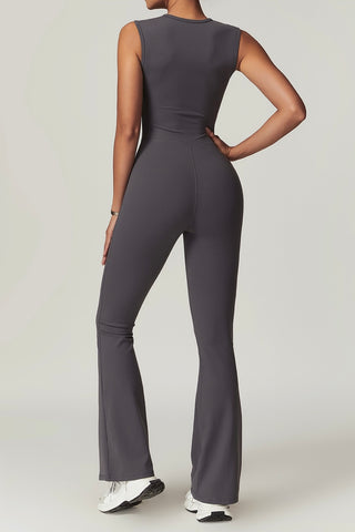 Sweetheart Neck Sleeveless Jumpsuit