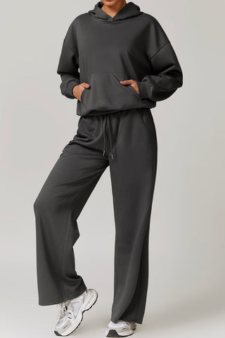 Straight Cut Drawstring Pant