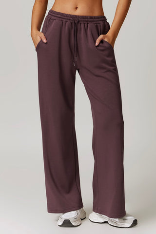 Straight Cut Drawstring Pant