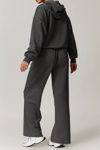 Straight Cut Drawstring Pant