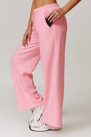 Straight Cut Drawstring Pant