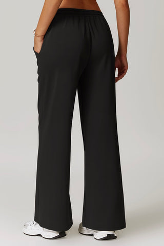 Straight Cut Drawstring Pant