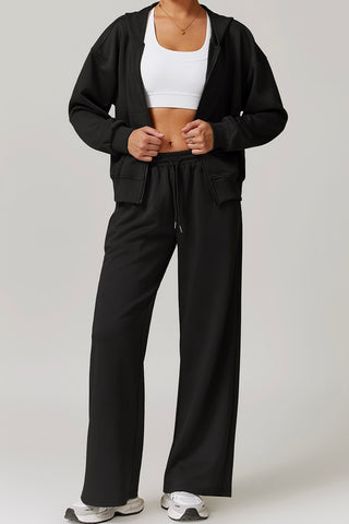 Straight Cut Drawstring Pant