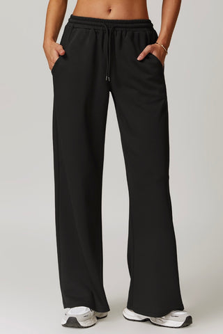 Straight Cut Drawstring Pant