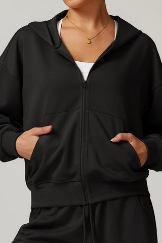 Full Zip Pocket Hoodie