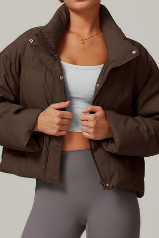 Zip Up Down Puffer Jacket