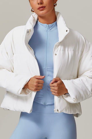 Zip Up Down Puffer Jacket