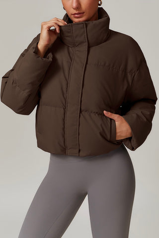 Zip Up Down Puffer Jacket