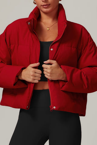 Zip Up Down Puffer Jacket