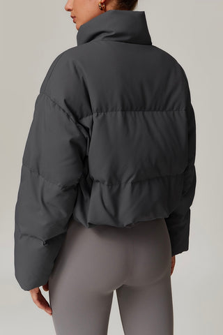 Zip Up Down Puffer Jacket