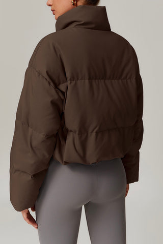 Zip Up Down Puffer Jacket