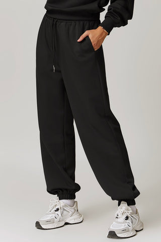 Elastic Cuff Drawstring Pant