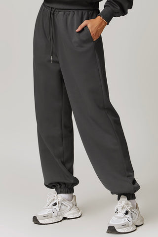 Elastic Cuff Drawstring Pant