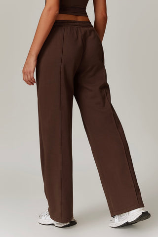 Mid Rise Straight Cut Pant