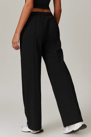 Mid Rise Straight Cut Pant